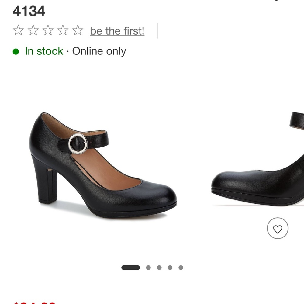 ANDREA Black Heels with Sleek Silhouette
